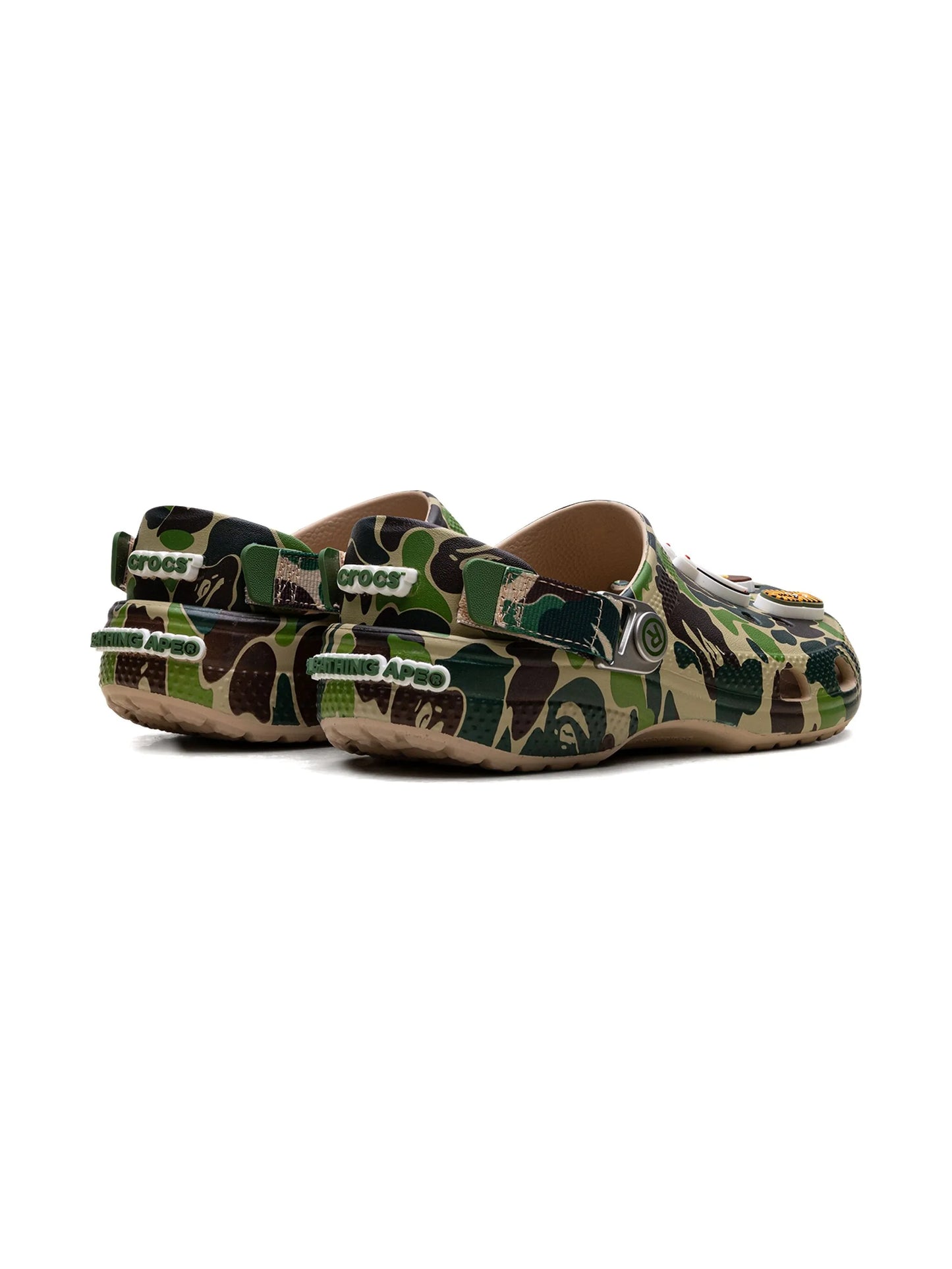 Crocs x Bape Green Camo