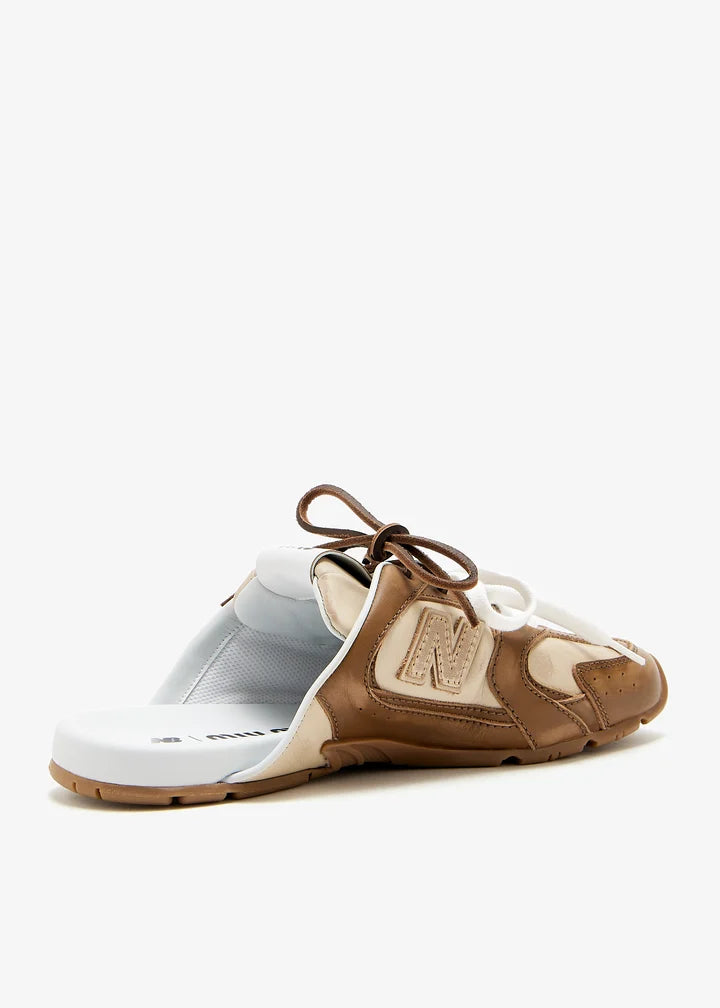 New Balances x Miu Miu Brown MULE