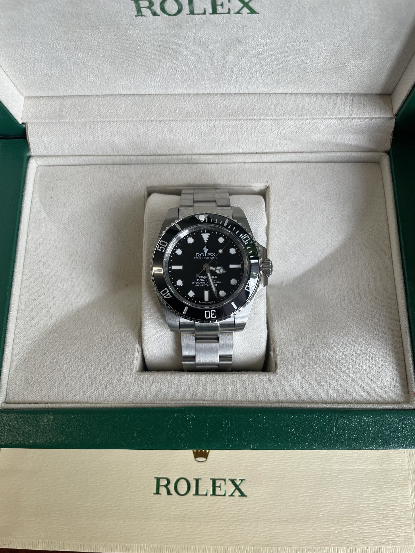 Rolex - Submariner black (No Date)