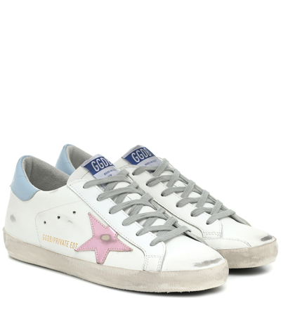 Golden Goose Light Blue/Pink