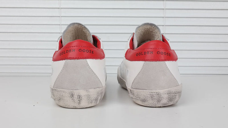 Goldem Goose Grey/Red