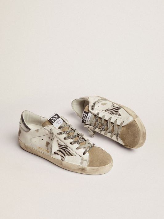 Golden Goose Silver/Leopard