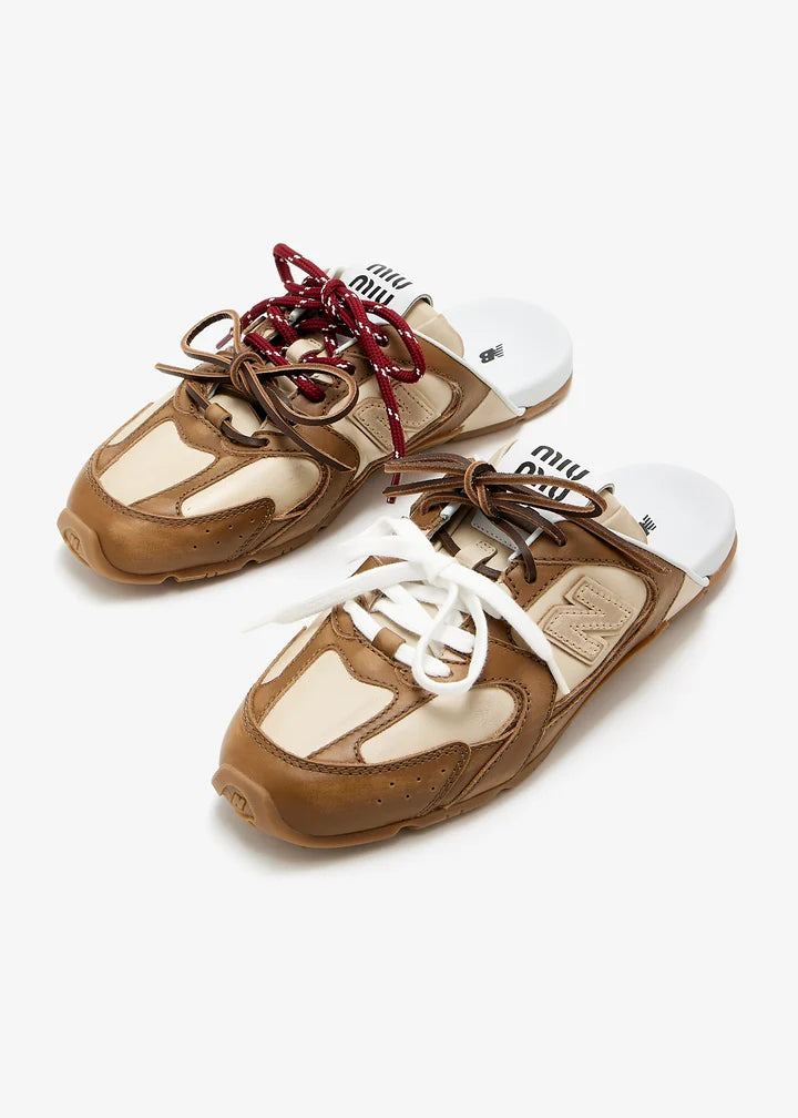 New Balances x Miu Miu Brown MULE