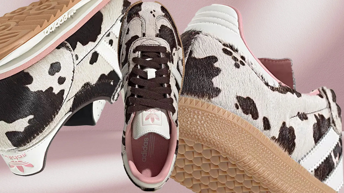 Adidas Samba Cow Print