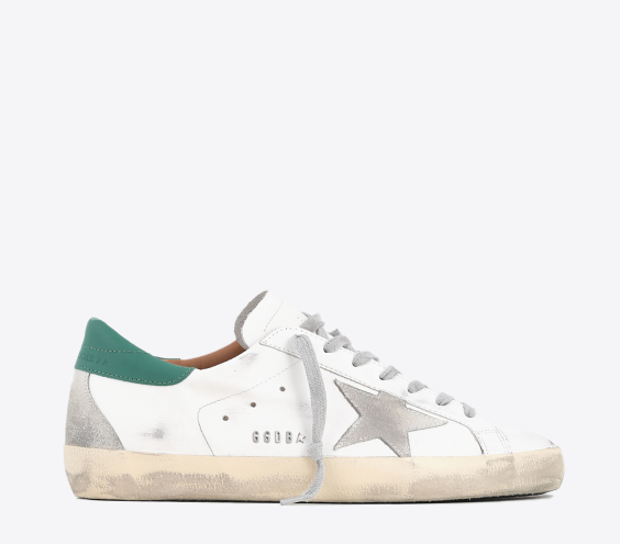 Golden Goose White/Green