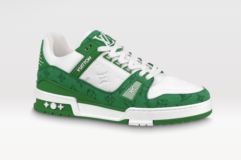 Louis Vuitton Trainers Green