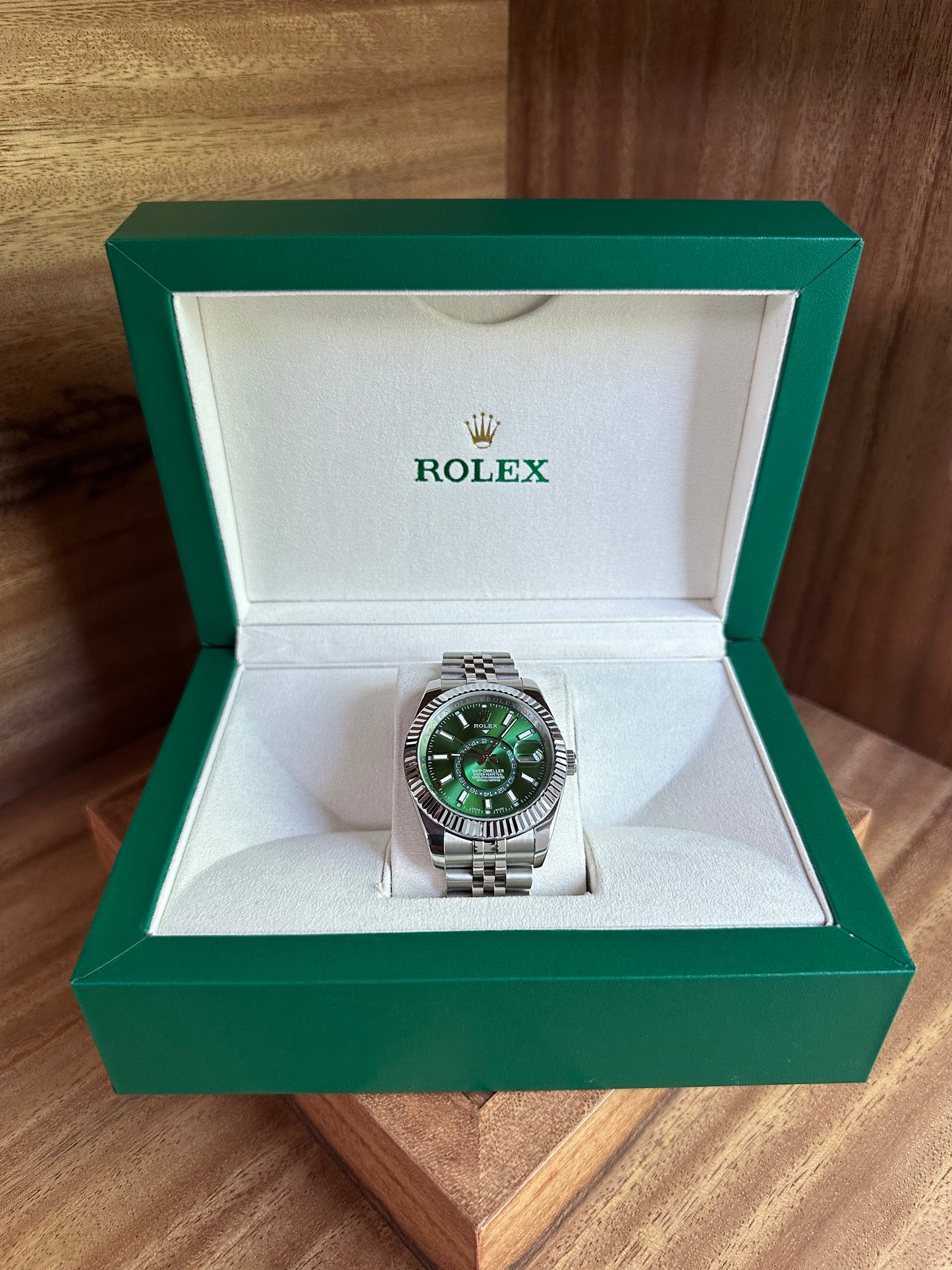 Rolex - Sky Dweller Mint Green