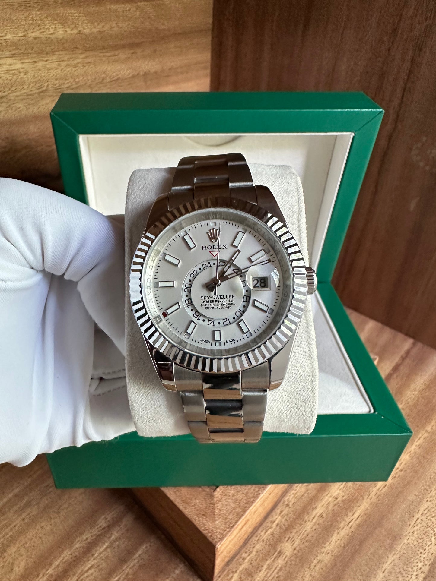 Rolex - Sky Dweller White
