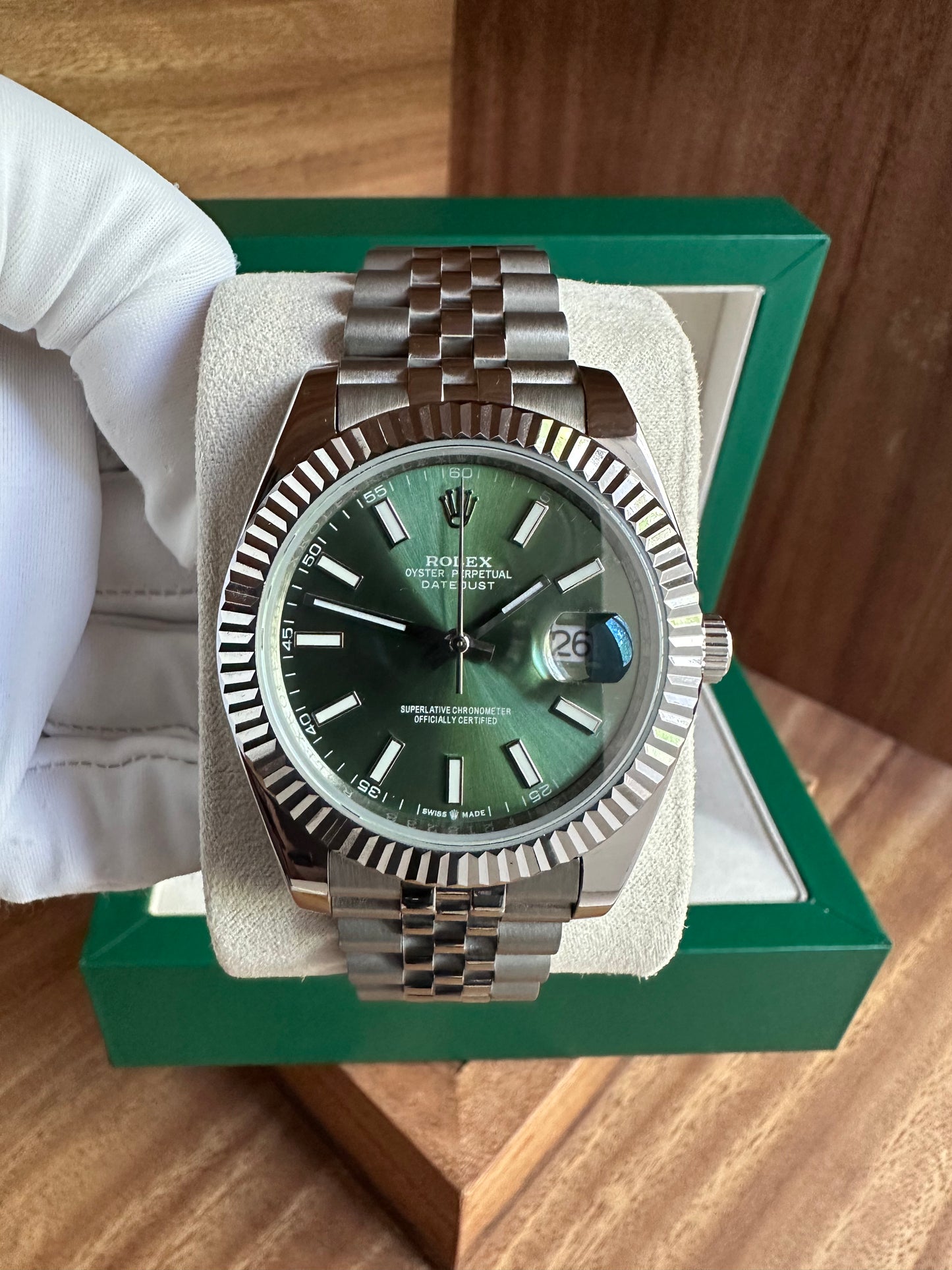 Rolex - Datejust Mint Green