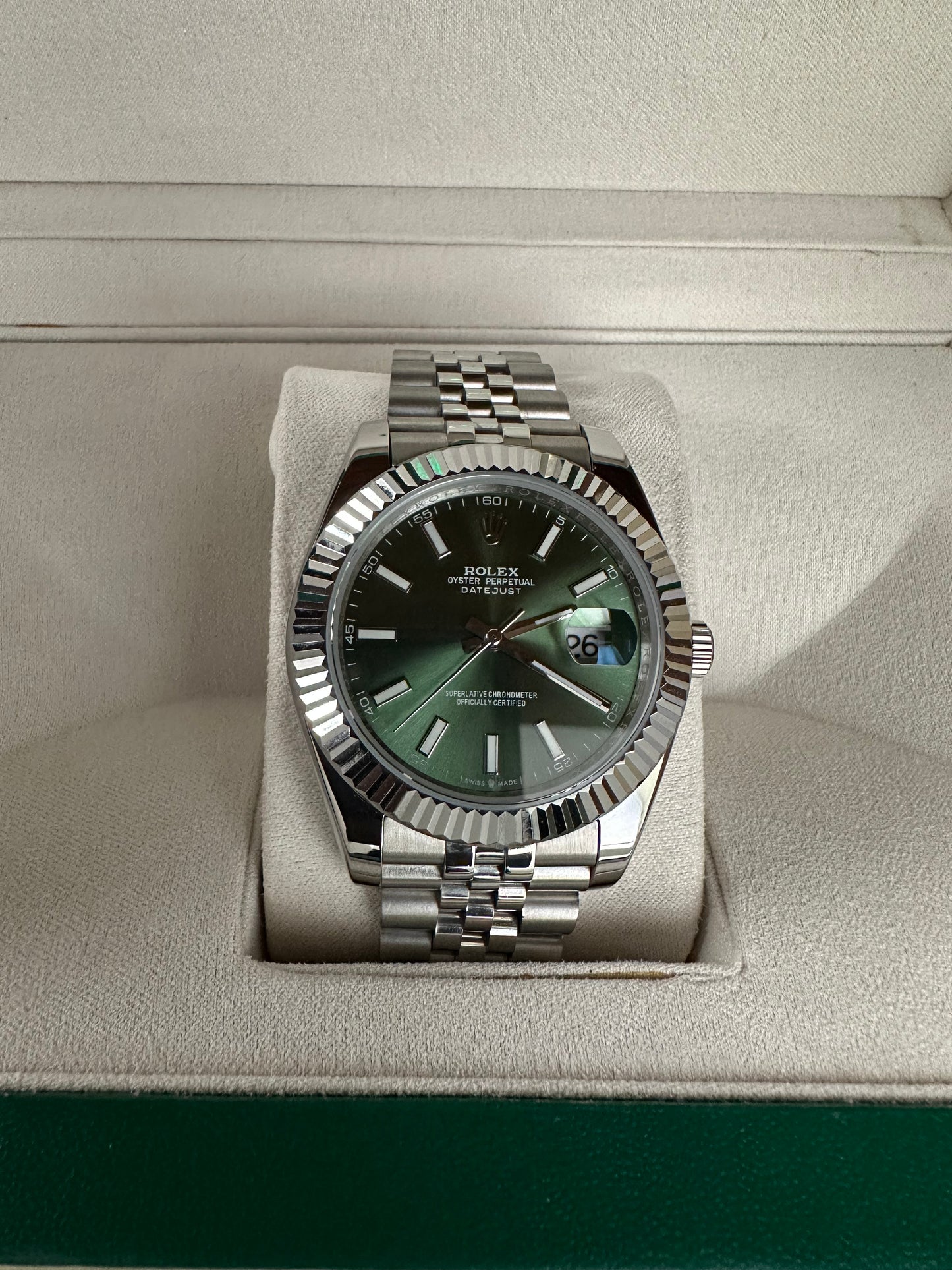Rolex - Datejust Mint Green