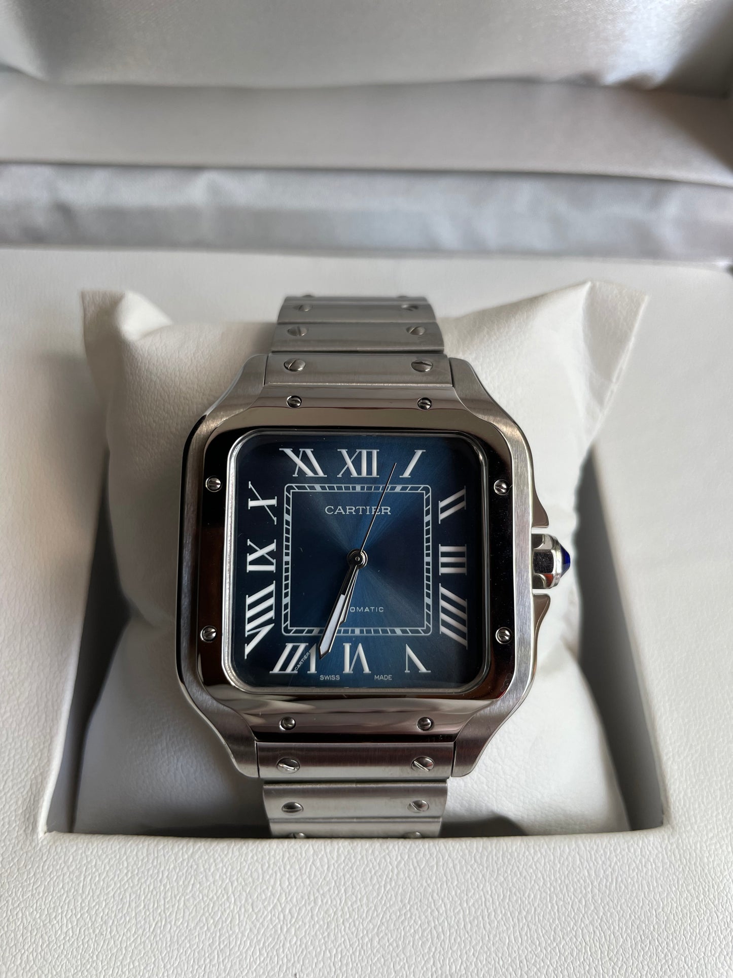 Cartier - Santos Blue