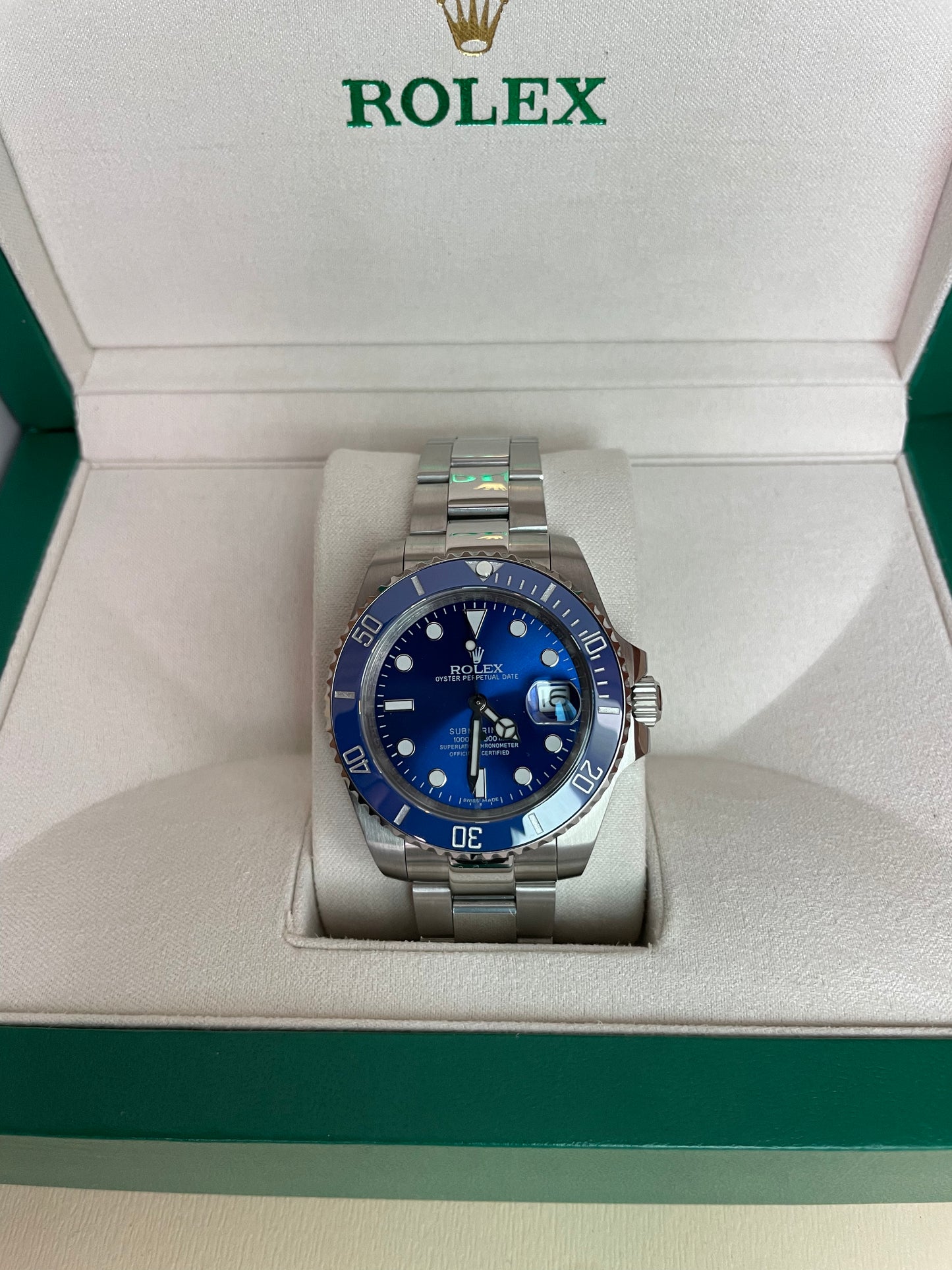 Rolex - Submariner Smurf (Date)