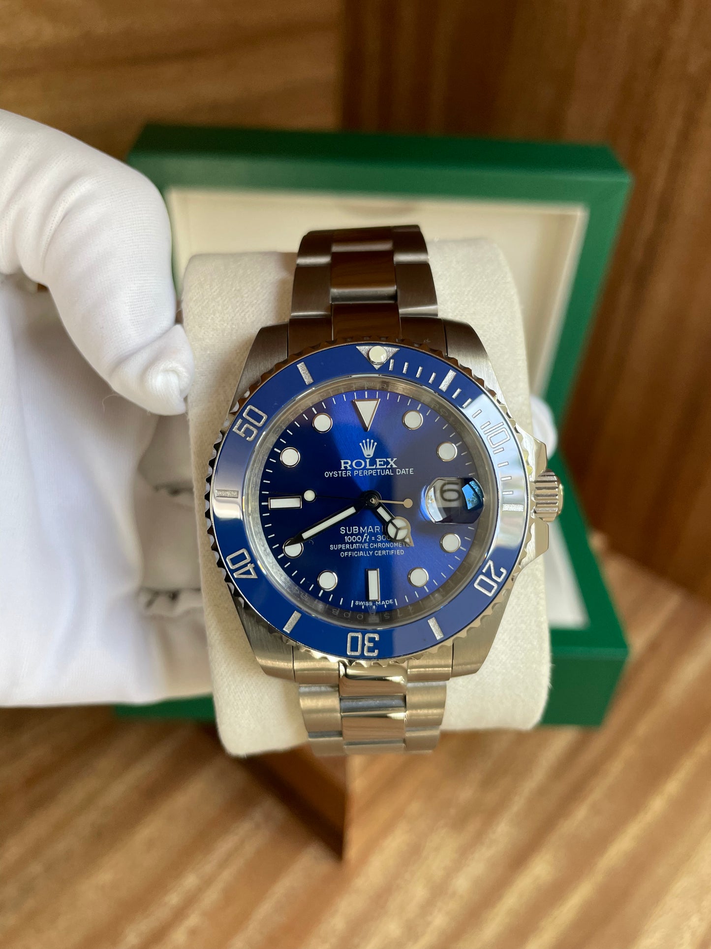 Rolex - Submariner Smurf (Date)