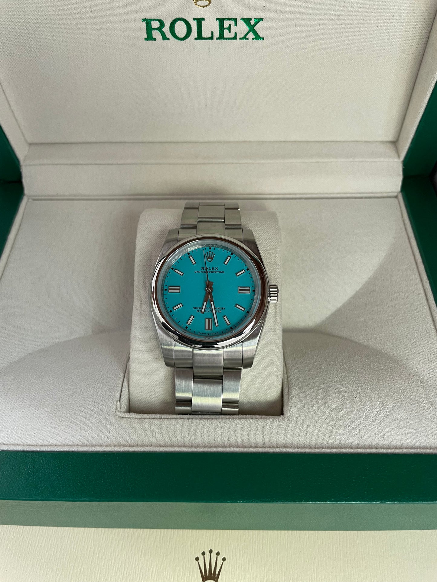 Rolex - Oyster Perpetual Turquoise