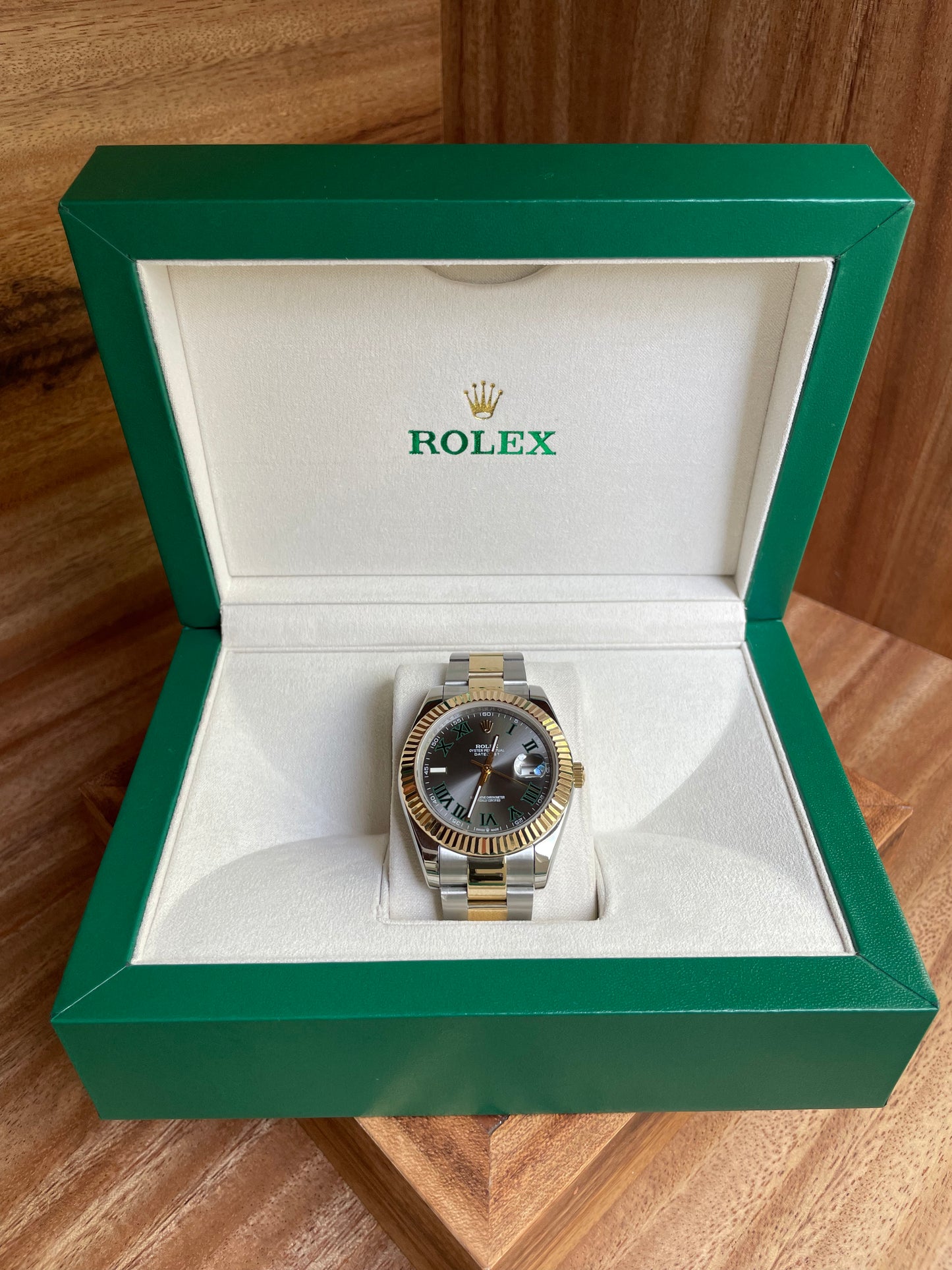 Rolex - Datejust Oyster Perpetual Wimbledon (Two Tone)