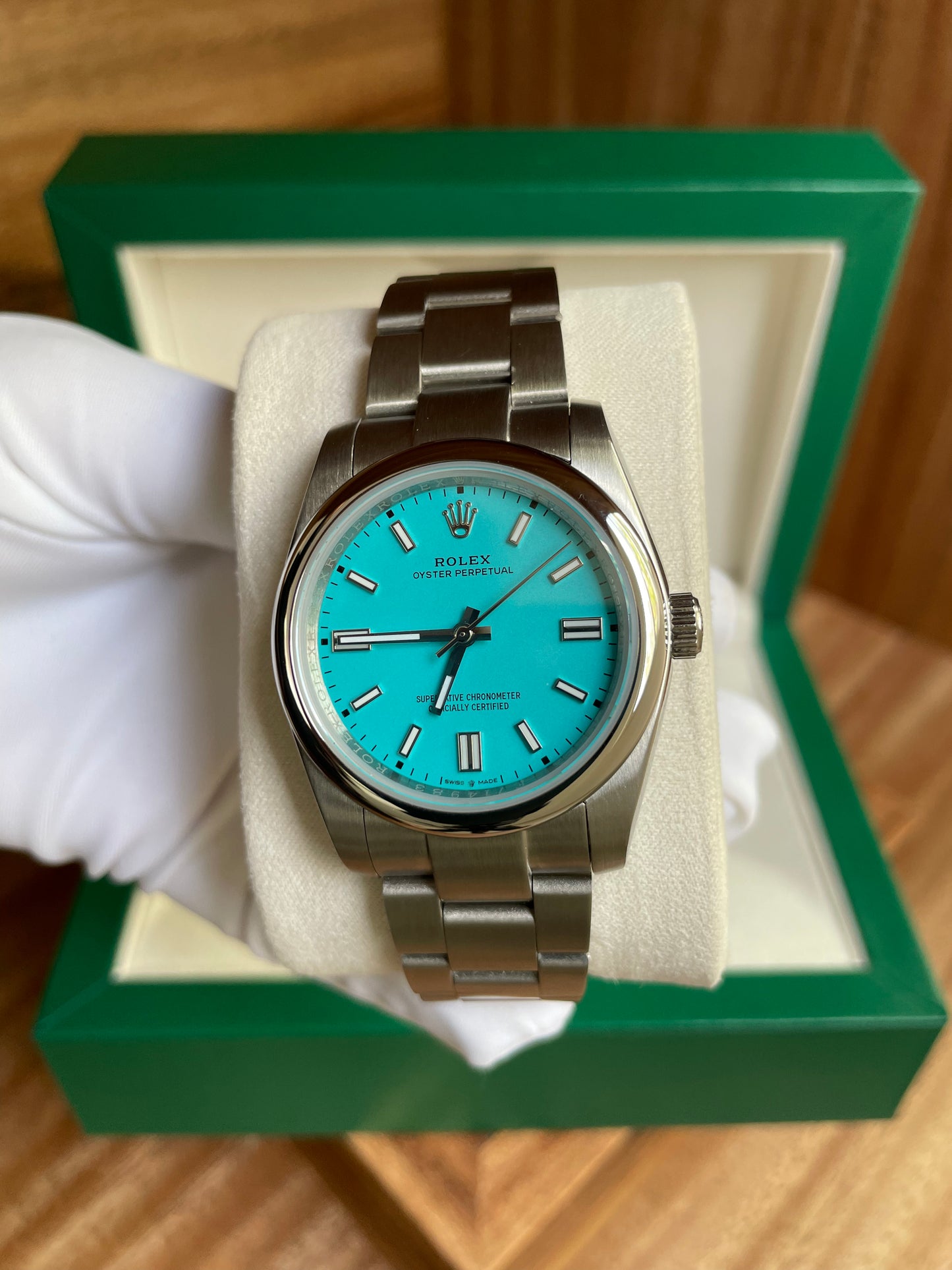 Rolex - Oyster Perpetual Turquoise