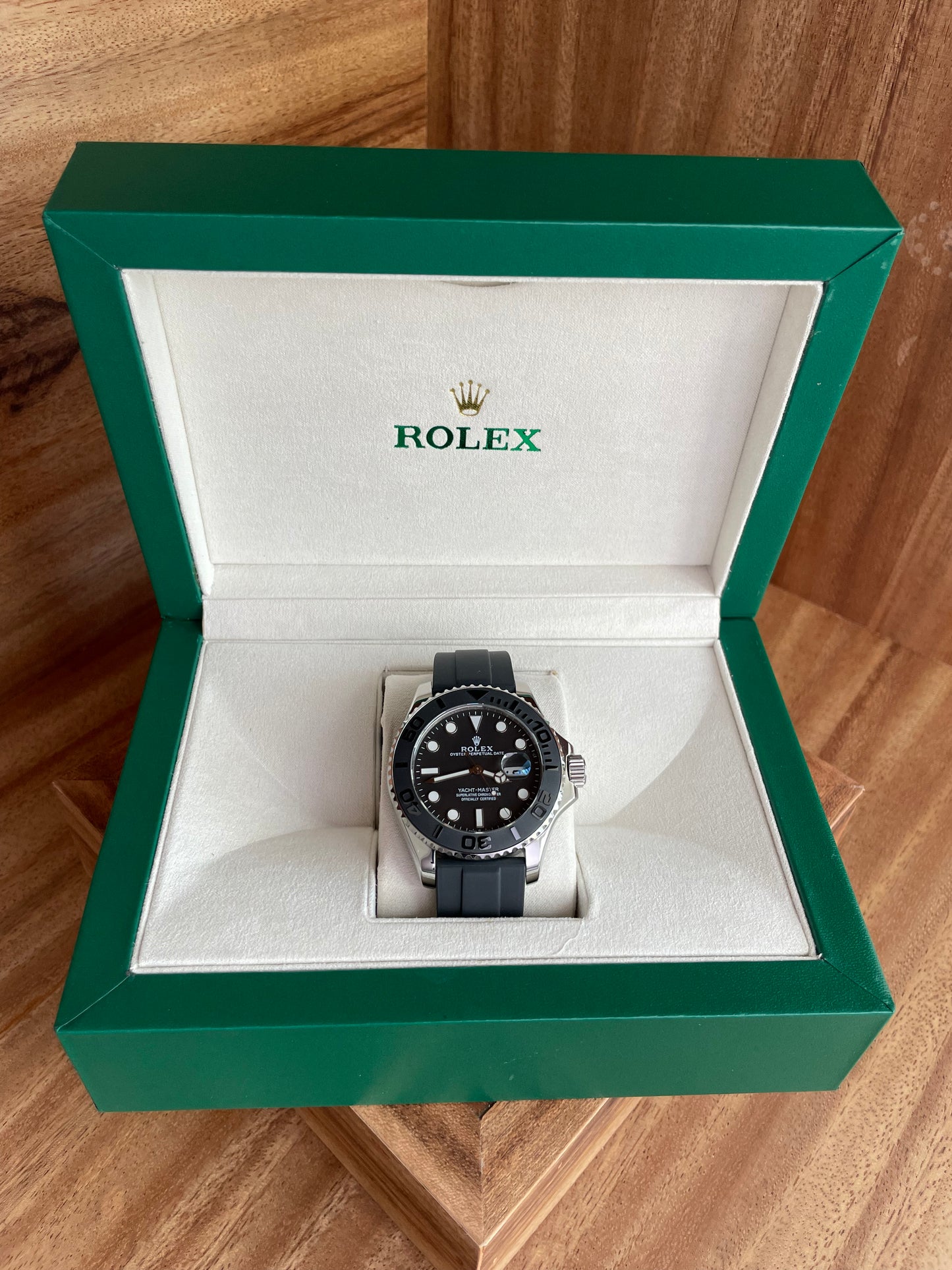 Rolex - Yacht Master Oysterflex - Black