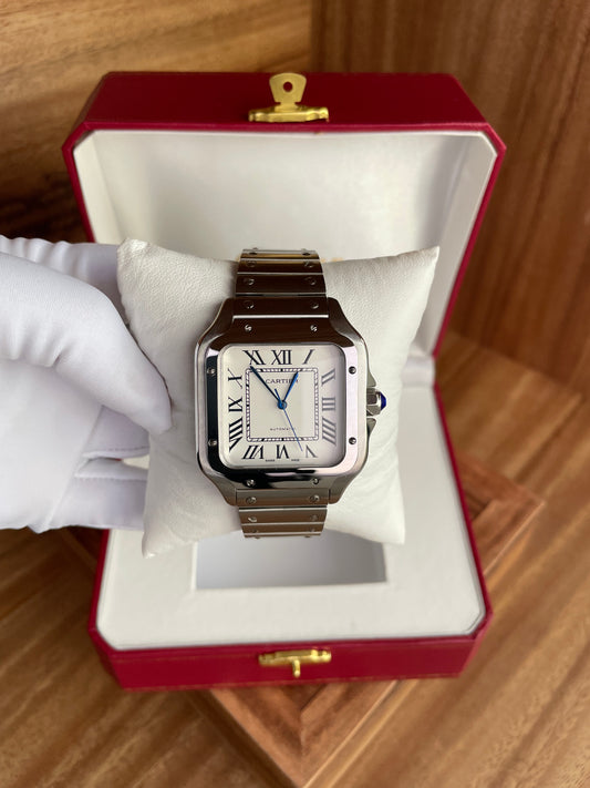 Cartier - Santos White