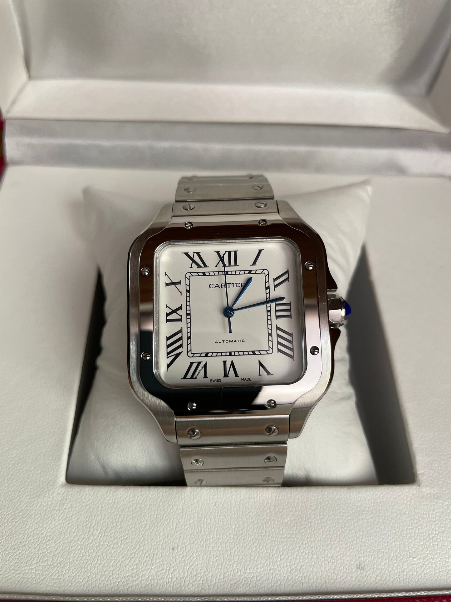 Cartier - Santos White