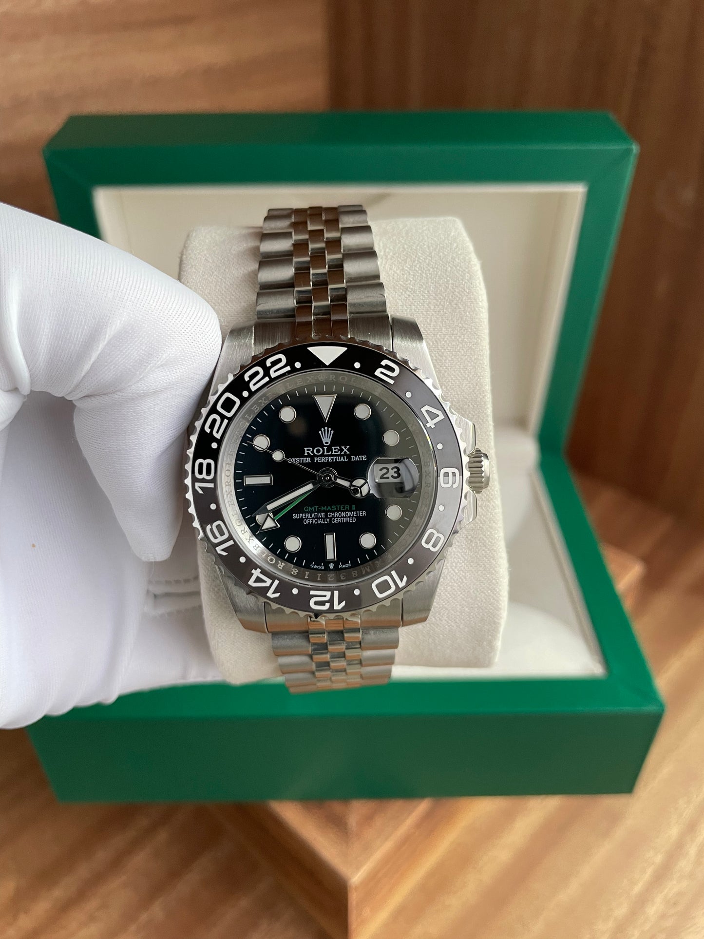 Rolex - GMT Master II Bruce Wayne (Jubilee)