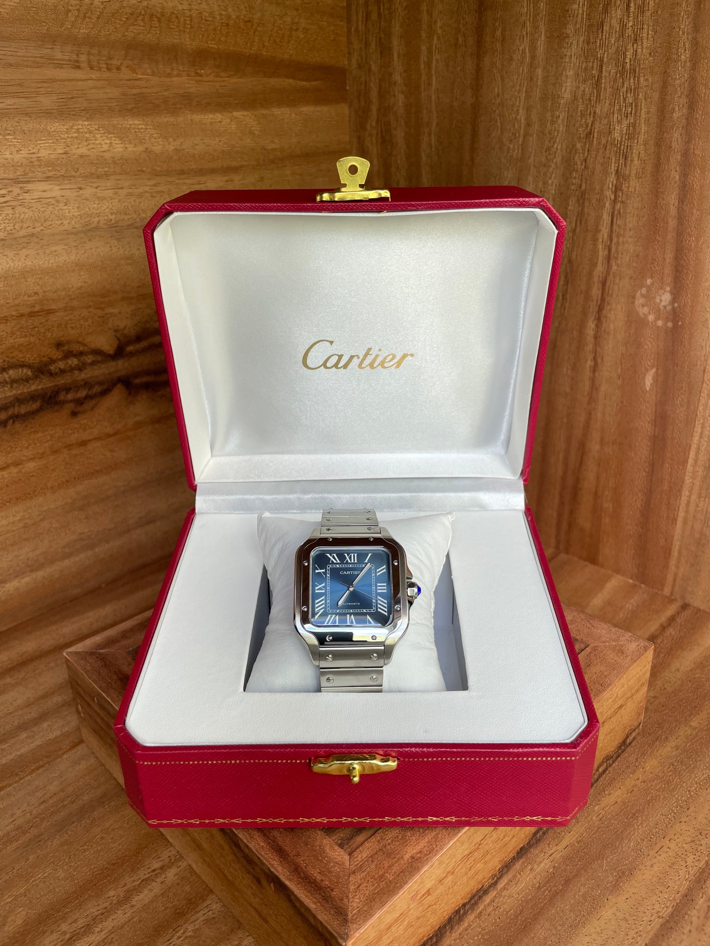 Cartier - Santos Blue