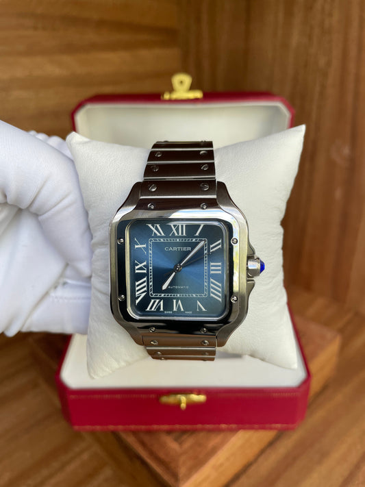 Cartier - Santos Blue