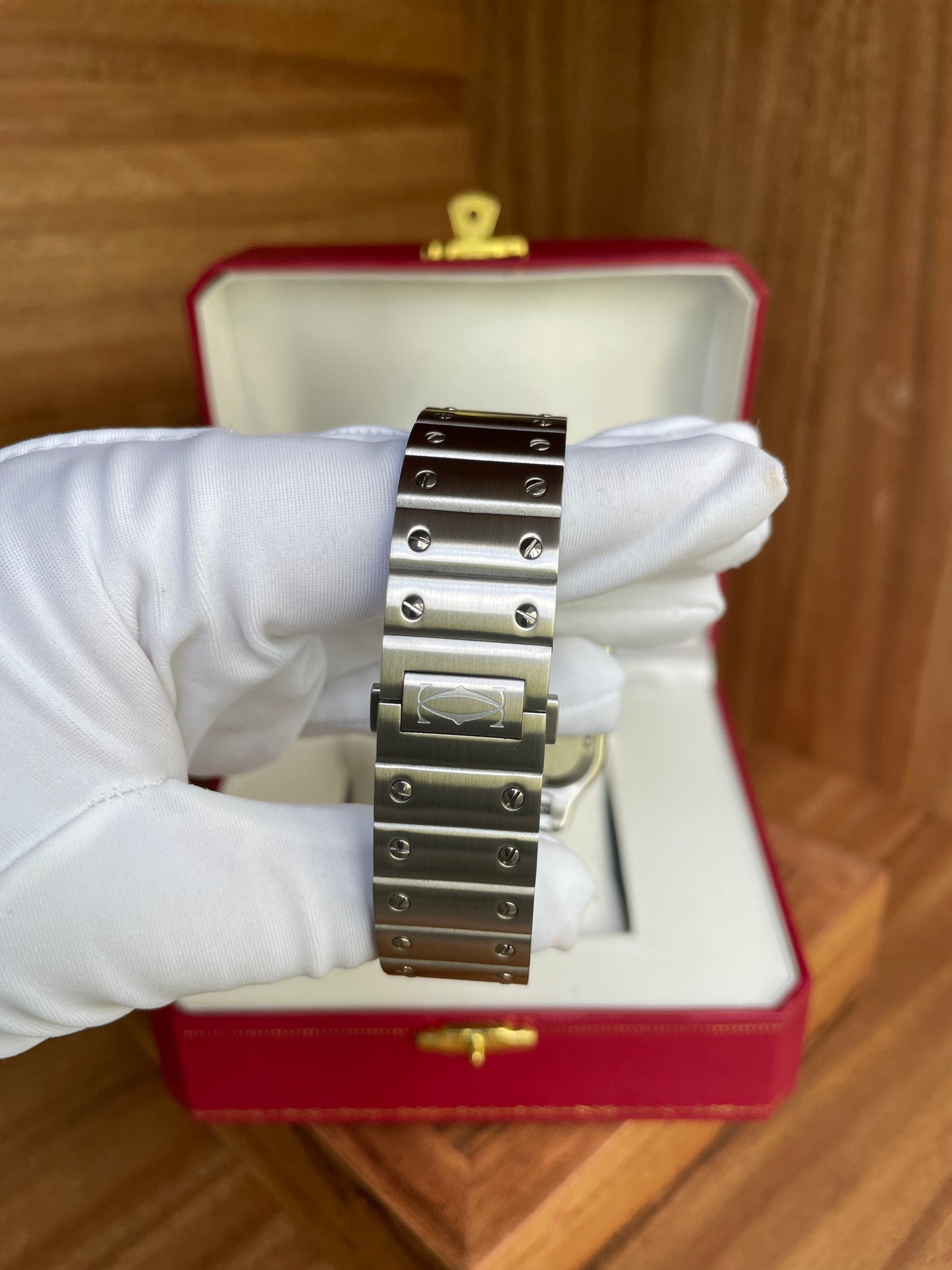 Cartier - Santos Blue