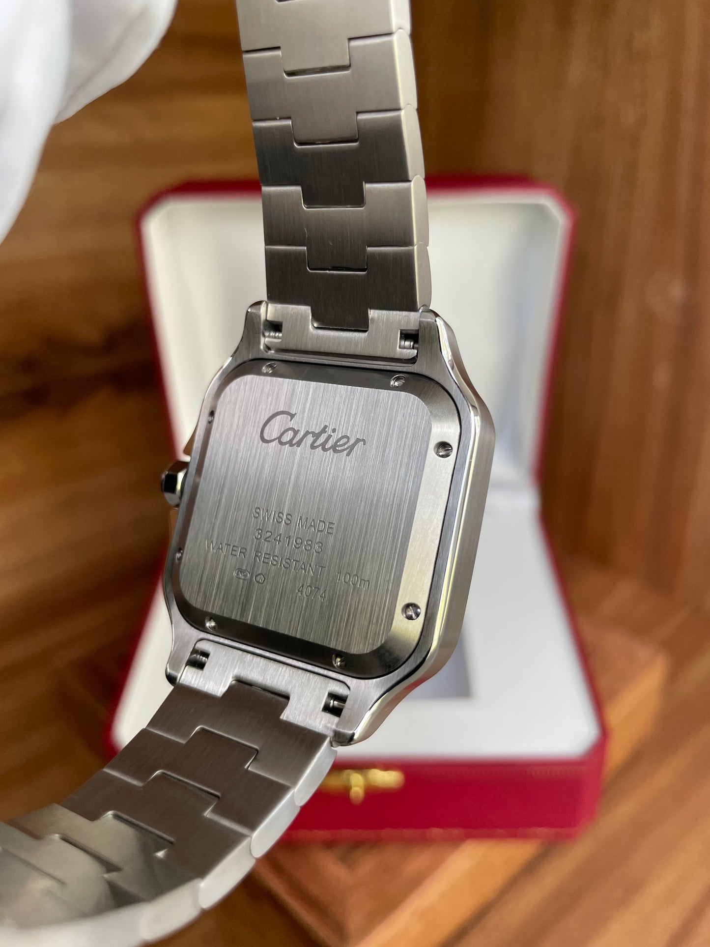 Cartier - Santos White