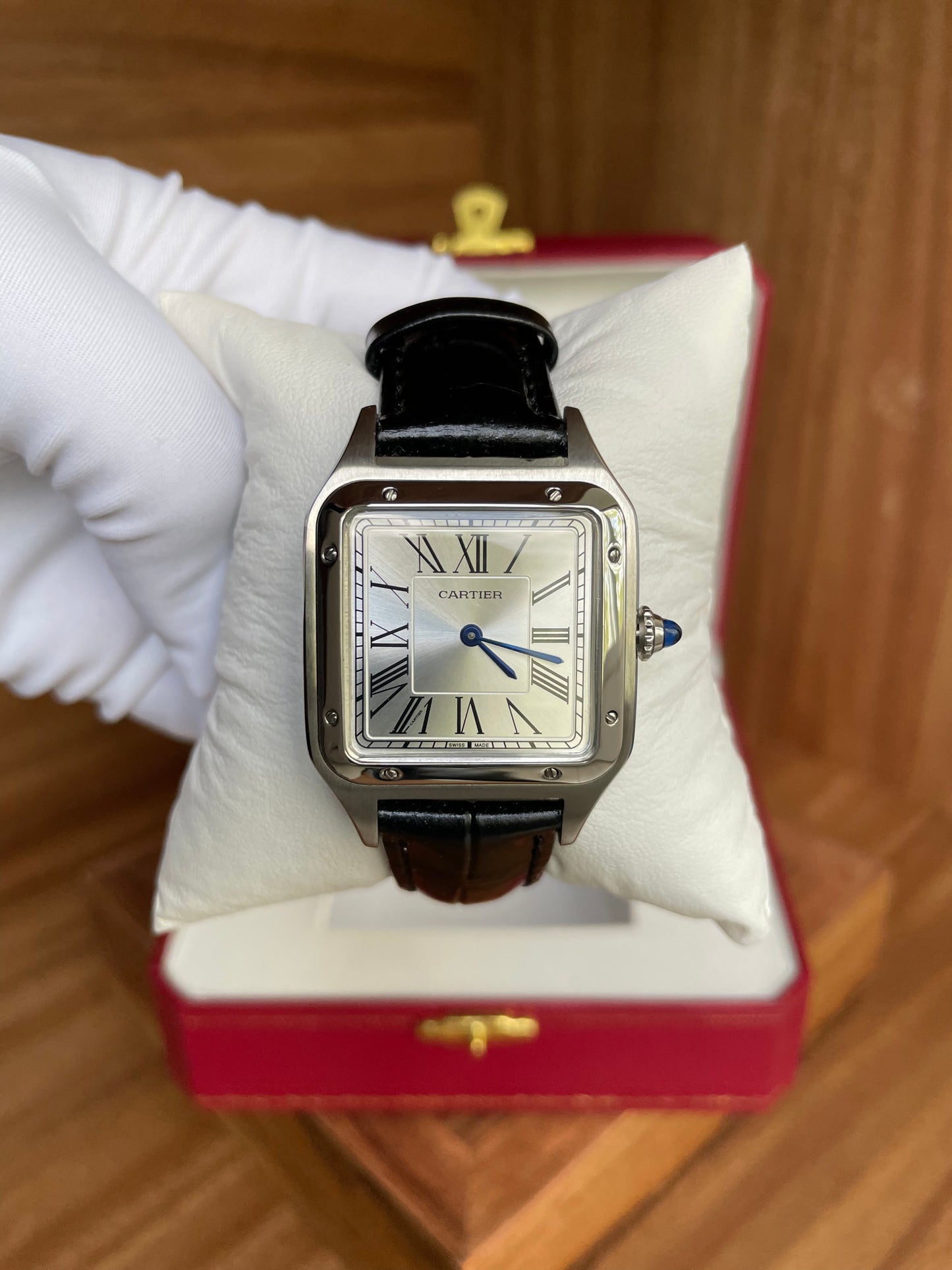 Cartier Santos - Leather Strap