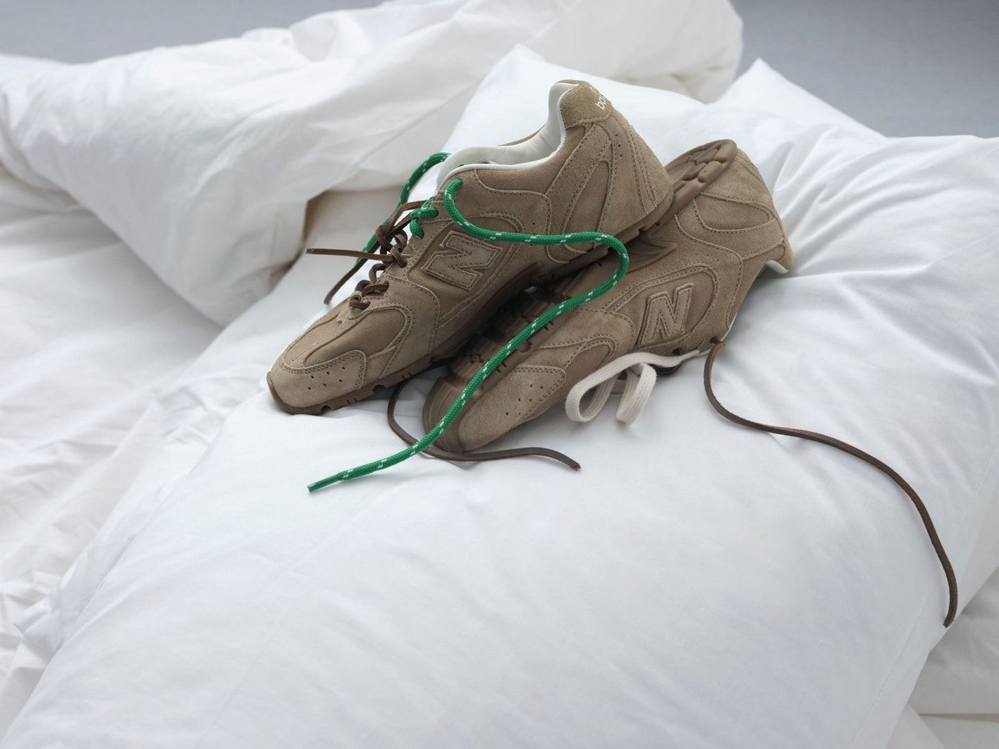 New Balance x Miu Miu Beige